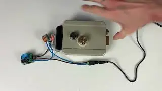 Настройка комплект электромеханический замок PS-Link KIT-EML-RP с радиореле и блоком питания