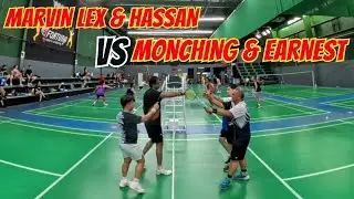 Competitive Doubles 🔴 Monching & Earnest vs Hassan & Marvin Lex | Dubai 2025