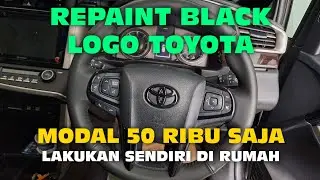 DELETE CHROME EMBLEM TOYOTA DI SETIR INNOVA