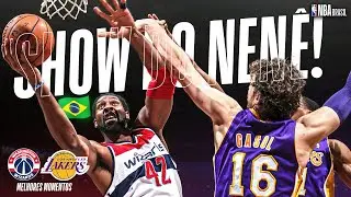 NEN&Ecirc; x LAKERS: O dia em que o brasileiro deu SHOW na NBA