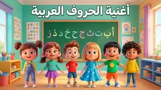 تعلم الحروف العربية للأطفال بسهولة من الألف للياء || Farah Tv