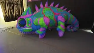 Giant Fluorescence #Inflatable #Chameleon #Model for #Animal #Theme #Party #d&eacute;coration