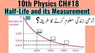10th Class Physics, Ch 18, Half-Life and its Measurement - Class 10th Physics
