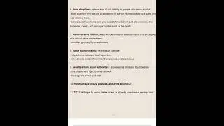 Servsafe Alcohol Exam Study Guide Questions and Answers 2023 2024 Verified Answers2044