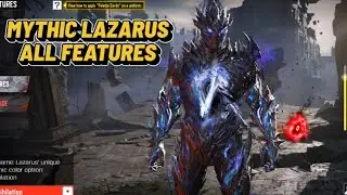Mythic Lazarus Character All Features Codm S1 Leaks 2026