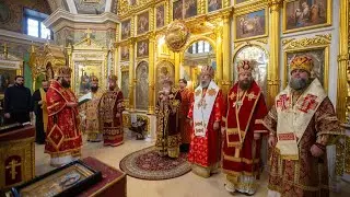 День памяти мученика Агафангела в Свято-Успенском мужском монастыре 