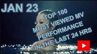 TOP 100 MOST VIEWED MV & PERFORMANCE IN THE LAST 24 HRS JAN 23