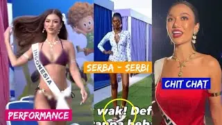 TUNJUK MANJAH LALU KISS BYE.. Penampilan Swimsuit Competition Sanly Liu di Miss Universe 2025