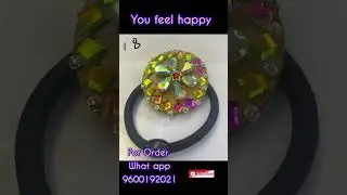 Our first Order Kundan work hair band and silk thread, Bangles ￼ if any enquiry what app 9600192021