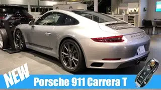 2019 Porsche 911 Carrera T (GT Silver Metallic) | In-Depth Video Walk Around