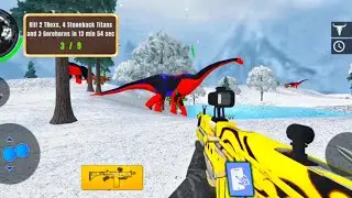 Wild Animal Hunter 3D - Dinosaur Hunter Game - New Android Gameplay #viral