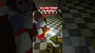 Golden freddy fnaf doom is INSANE #roblox #fnaf #horrorgaming