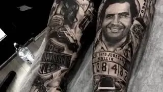 Gangsters and robbers leg sleeve