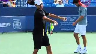 Roger Federer - How Does a Top Player Make Contact with the Tennis Ball?