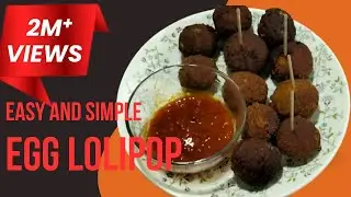 Egg Lolipop Snacks Recipe | Fried Egg Snacks | Egg Ball Snacks Recipe#food #eggrecipe #chicken 🥚🥚🥚