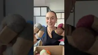 Unboxing yarns + what I'll make with them ❤️ #crocheting #crochet #yarn #unboxing