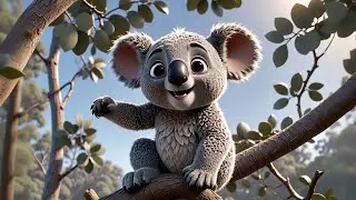 Kiki Koala Paints the Sky | Creative Kids Song | Nursery Rhymes and Baby Songs