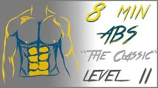 Abdominales en 8 minutos - Nivèl 2