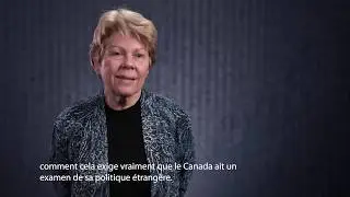 Summit on Canada's Global Leadership- Peggy Mason | Sommet sur le leadership mondial du Canada
