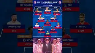 HOW FC BAYERN COULD LINE UP 2025/2026 - INCL. RUMOURS