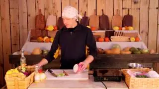 Peeling & Slicing Turnips --- Green Door Gourmet