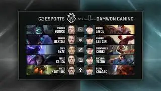 G2 vs DAMWON GAMING Game 3 HIGHLIGHTS - LoL world championship 2019 quarterfinal