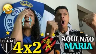 REACT ATL&Eacute;TICO MG 4x2 SPORT MELHORES MOMENTOS | CRUZEIRENSE SECANDO O GALO CONTA SPORT