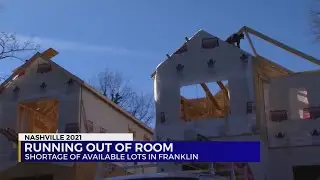 Shortage of available lots in Franklin