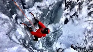 Dracula, Frankenstein Cliff 01.02.20 | Crawford Notch ice climbing