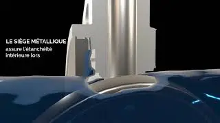 Vanne double excentration S&eacute;curit&eacute; feu SFERACO