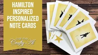 Hamilton Inspired Personalized Note Cards
