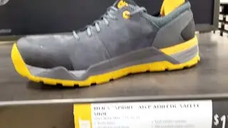 CAT Sprint Aluminum Toe Composite Plate Athletic Safety Shoes