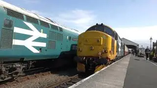 Class 37 running day with Mega thrash at Bo'ness April 23   4K