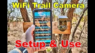🦌 Ceyomur 4K Solar Trail Camera. WiFi Setup How To Guide