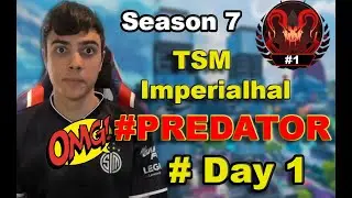 Season 7 Split Ranked ROAD TO RANK #1 DAY 1 | TSM ImperialHal