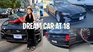 I BOUGHT MY DREAM CAR AT 18!!!    PAID IN FULL &bull;FORD MUSTANG&bull;+ THE PROCESS