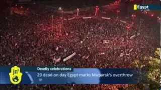 Bloody Egyptian Anniversary: Deadly clashes spoil party mood on Arab Spring revolution anniversary