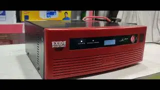 EXIDE INVERTERZ GQP 1050VA | PURE SINE WAVE INVERTER | 100% COPPER TRANSFORMER |  24 MONTHS WARRANTY