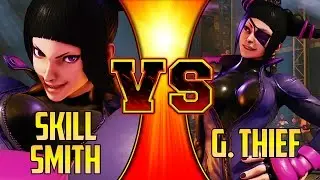 SFV ▰ Level 60 Juris Battle It Out【Skillsmith Vs GentlemanThief】Street Fighter V / 5