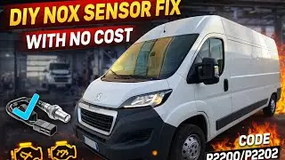 DIY NOX SENSOR FIX WITH NO COST. TRY THIS FIRST ! 