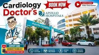 Apollo Hospital Cardiologist / Greams Road Chennai / Doctors appointment & info in video description