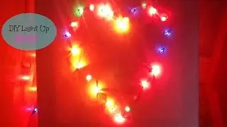 DIY Light Up Heart