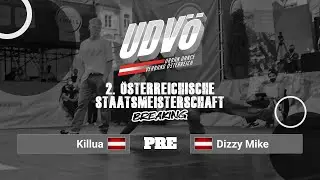 Staatsmeisterschaft 2022 | 1vs1 B-Boy | PRE 03 &ndash; Killua  -VS-  Dizzy Mike