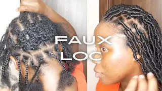 📹 Faux Locs Install | 30-Inch Amazon Hair & Xtrend Afro Twist Hair |Trending Crochet hair install