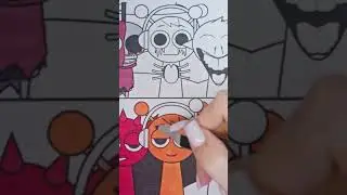 🎨Incredibox Sprunki New Coloring Pages🎨 | How to Color Incredibox Sprunki Art | part 2