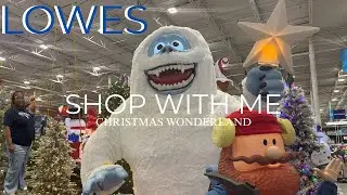 Explore Lowe's MAGICAL Christmas Wonderland | Shop With Me