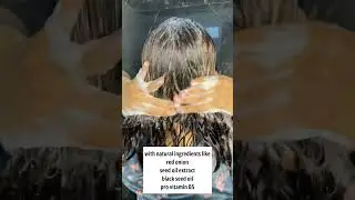 wow skin science onion and black seed shampoo conditioner 1 #explorepage #haircareroutine # haircare