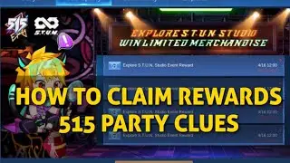 HOW TO CLAIM REWARDS 515 PARTY CLUES MOBILE LEGENDS