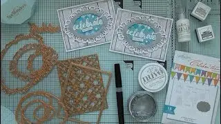 Spellbinders Untamed Scrolls Paper Piecing :D