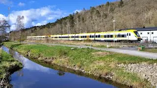 Tåg runt Kållered på Västkustbanan